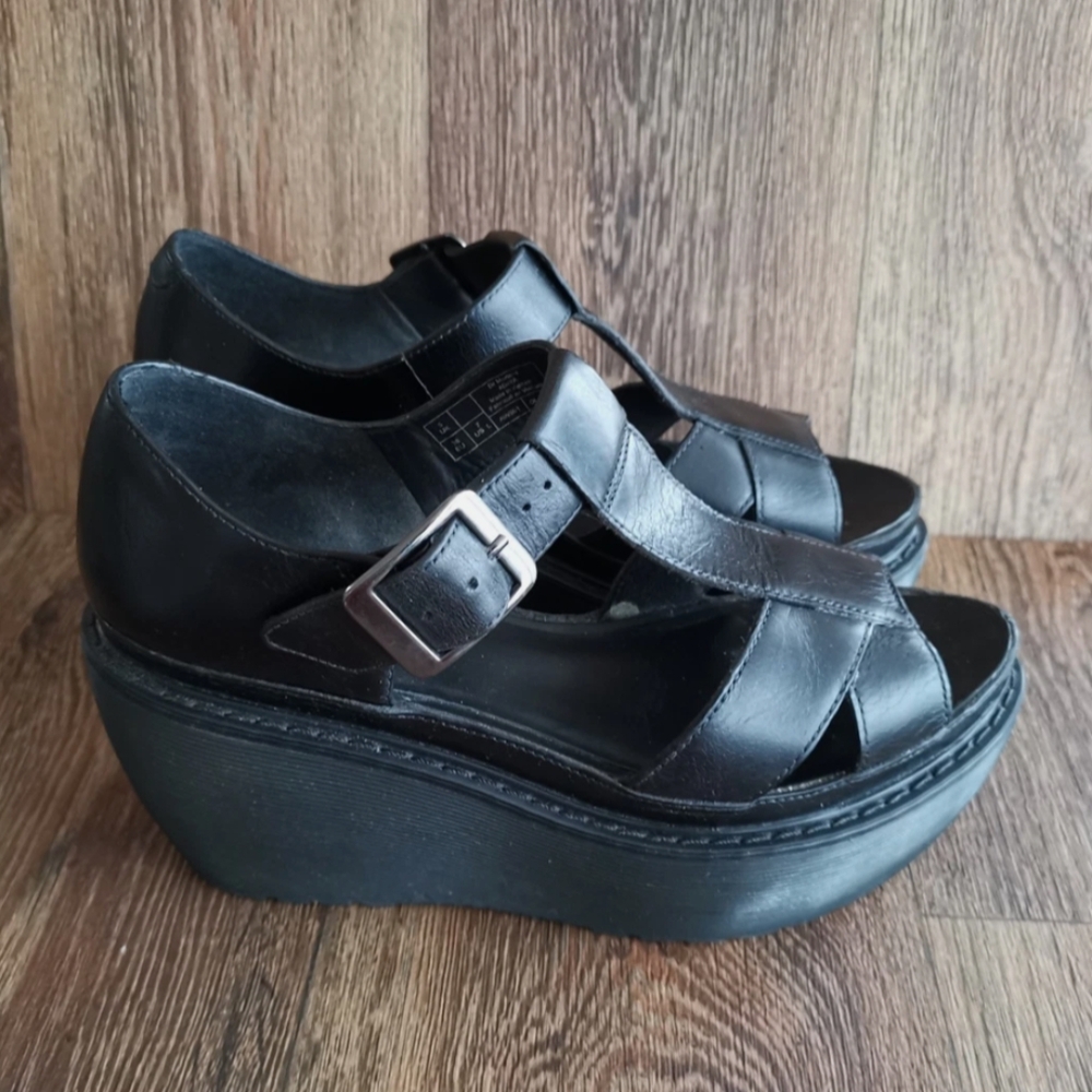 Dr. Martens Black Platform Sandals